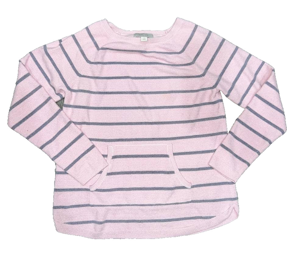Barefoot‎ Dreams CozyChic Ultra Lite Raglan Pullover Pink Small A373562